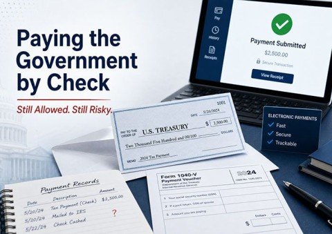 Paying the Government by Check: Still Allowed, Still Risky